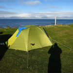 Tent next to Hot Pools