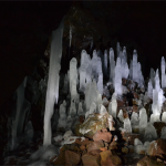 Ice in Magma Tube